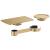 Brizo Kintsu® 695506-GL Tub Filler Accessories in Luxe Gold