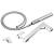 Brizo Kintsu® T70307-PC Two-Handle Tub Filler Trim Kit With Cross Handles in Chrome