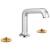 Brizo Kintsu® 65307LF-PCLHP Widespread Lavatory Faucet with Angled Spout - Less Handles 1.5 GPM in Chrome