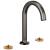 Brizo Kintsu® 65306LF-BNXLHP-ECO Widespread Lavatory Faucet with Arc Spout - Less Handles 1.2 GPM in Brilliance Black Onyx