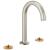 Brizo Kintsu® 65306LF-NKLHP-ECO Widespread Lavatory Faucet with Arc Spout - Less Handles 1.2 GPM in Luxe Nickel