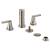 Brizo Levoir™ 68498-NKLHP Bidet Faucet - Less Handles in Luxe Nickel