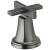 Brizo Levoir™ HX698-SL Roman Tub Faucet Cross Handle Kit in Luxe Steel