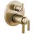 Brizo Levoir™ T75598-GL Tempassure® Thermostatic Valve With Integrated 3-Function Diverter Trim in Luxe Gold