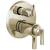 Brizo Levoir™ T75598-PN Tempassure® Thermostatic Valve With Integrated 3-Function Diverter Trim in Polished Nickel