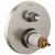 Brizo Litze® T75535-NKLHP TempAssure® Thermostatic Valve with 3-Function Diverter Trim - Less Handles in Luxe Nickel