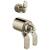 Brizo Litze® HL7534-PN TempAssure® Thermostatic Valve With Integrated Diverter Industrial Lever Handle Kit in Polished Nickel