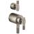 Brizo Litze® HL7533-NK TempAssure® Thermostatic Valve With Integrated Diverter T-Lever Handle Kit in Luxe Nickel