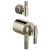Brizo Litze® HL7533-PN TempAssure® Thermostatic Valve With Integrated Diverter T-Lever Handle Kit in Polished Nickel