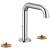 Brizo Litze® 65332LF-PCLHP-ECO Widespread Lavatory Faucet with High Spout - Less Handles 1.2 GPM in Chrome