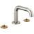 Brizo Litze® 65334LF-NKLHP-ECO Widespread Lavatory Faucet with Low Spout - Less Handles 1.2 GPM in Luxe Nickel