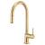 Brizo Odin® 63075LF-PGLHP Pull-Down Faucet with Arc Spout - Less Handle in Polished Gold