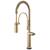 Brizo Odin® 64375LF-GLLHP SmartTouch® Semi-Professional Kitchen Faucet - Less Handle in Luxe Gold