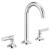 Brizo Odin® 65375LF-PCLHP Widespread Lavatory Faucet - Less Handles in Chrome