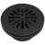 Brizo Other BT051414-BL 4" Prefab Round Shower Drain in Matte Black