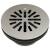 Brizo Other BT051414-BN 4" Prefab Round Shower Drain in Brushed Nickel