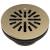 Brizo Other BT051414-GL 4" Prefab Round Shower Drain in Luxe Gold