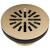 Brizo Other BT051414-PG 4" Prefab Round Shower Drain in Polished Gold