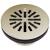 Brizo Other BT051414-PN 4" Prefab Round Shower Drain in Polished Nickel