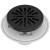 Brizo Other BT061414-BL 4" Tile-In Round Shower Drain in Matte Black