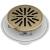 Brizo Other BT061414-GL 4" Tile-In Round Shower Drain in Luxe Gold