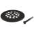 Brizo Other RP82440BL Dome Strainer with Screw in Matte Black