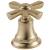 Brizo Rook® HX661-GL Roman Tub Faucet Cross Handle Kit in Luxe Gold