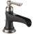 Brizo Rook® 65061LF-NKBL-ECO Single-Handle Lavatory Faucet with Channel Spout 1.2 GPM in Luxe Nickel /Matte Black