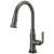 Brizo Rook® 64074LF-SL SmartTouch® Pull-Down Kitchen Faucet in Luxe Steel