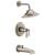 Brizo Rook® T60461-NK Tempassure® Thermostatic Tub/Shower in Luxe Nickel