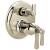 Brizo Rook® T75561-PN TempAssure® Thermostatic Valve with 3-Function Diverter Trim in Polished Nickel