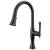 Brizo The Tulham™ Kitchen Collection by Brizo® 63058LF-BLBNX Pull-Down Kitchen Faucet in Matte Black / Brilliance Black Onyx