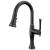 Brizo The Tulham™ Kitchen Collection by Brizo® 63958LF-BLBNX Pull-Down Prep Kitchen Faucet in Matte Black / Brilliance Black Onyx