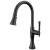 Brizo The Tulham™ Kitchen Collection by Brizo® 64058LF-BLBNX SmartTouch® Pull-Down Kitchen Faucet in Matte Black / Brilliance Black Onyx