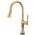 Brizo The Tulham™ Kitchen Collection by Brizo® 64058LF-GLPG SmartTouch® Pull-Down Kitchen Faucet in Luxe Gold / Polished Gold