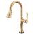 Brizo The Tulham™ Kitchen Collection by Brizo® 64958LF-GLPG SmartTouch® Pull-Down Prep Kitchen Faucet in Luxe Gold / Polished Gold