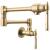 Brizo The Tulham™ Kitchen Collection by Brizo® 62858LF-GLPG Wall Mount Pot Filler in Luxe Gold / Polished Gold