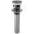 Brizo Other RP81628SL Push Button Pop-Up With Overflow in Luxe Steel