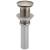 Brizo Other RP72413NK Push Button Pop-Up Without Overflow in Luxe Nickel