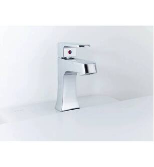 Cheviot 5216-CH Metro Single Lever Handle Monoblock Bathroom Sink Faucet in Chrome