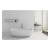 Cheviot 4111-WW Giorgio Cast Iron Solid Surface Free standing Bathtub in White