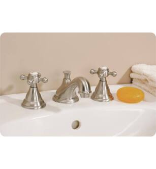 Cheviot 5220-BN Two Cross Handle Widespread Bathroom Sink Faucet in Brushed Nickel