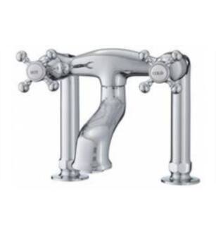 Cheviot 5142-CH Two Handle Extra Tall Rim Mount Tub Filler in Chrome