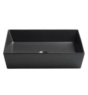Cheviot 1283-MB Flex 20 1/4" Rectangular Vessel Bathroom Sink in Matte Black