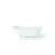 Cheviot 2122-WW-WH Winchester 68" Cast Iron Clawfoot Soaking Bathtub in White with White Feet