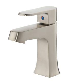 Cheviot 5216-BN Metro Single Lever Handle Monoblock Bathroom Sink Faucet in Brushed Nickel
