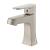 Cheviot 5216-BN Metro Single Lever Handle Monoblock Bathroom Sink Faucet in Brushed Nickel