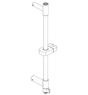 Delta RP100862 Universal Showering 26" Round Shower Column