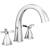 Delta T27776 Stryke 10 3/4" Double Cross Handle Deck Mounted Roman Tub Faucet in Chrome