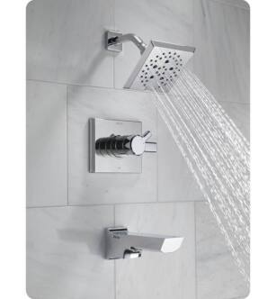 Delta T17499 Pivotal Monitor 17 Series Pressure Balanced Bath Mixing Valve Trim with H2Okinetic Technology